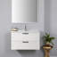 32"Wall Mounted Bathroom Vanity with Ceramic Sink