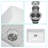 Ceramic White 24 Inch Kitchen Single Bowl Farmhouse Sink Rectangular Vessel Sink