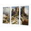 «Castles Winter Beauty - Châteaux», ensemble d'art mural-381294307-381294309