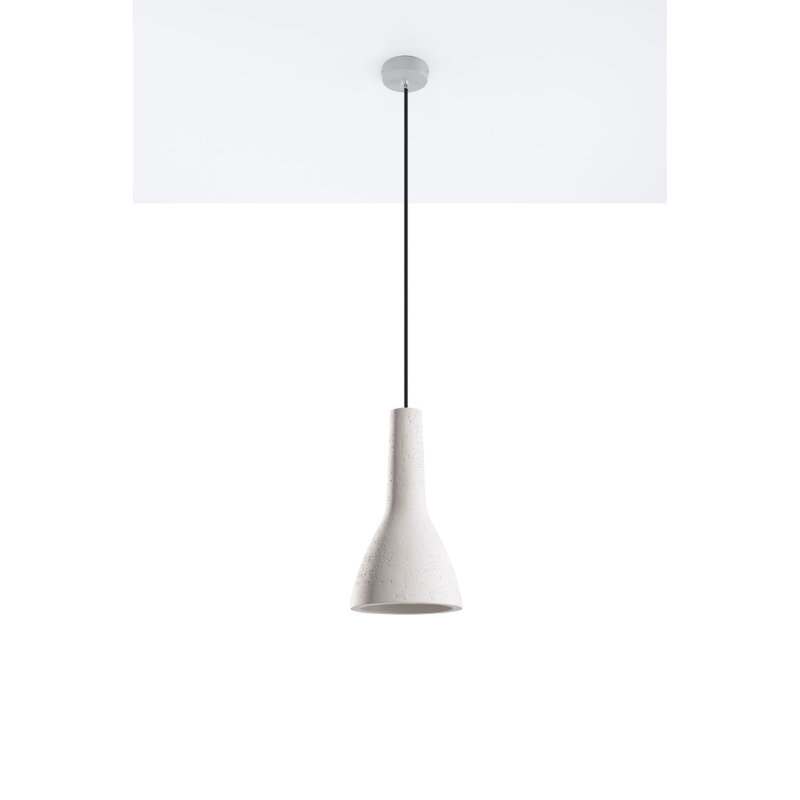 Visby 1 - Light White Dome Pendant