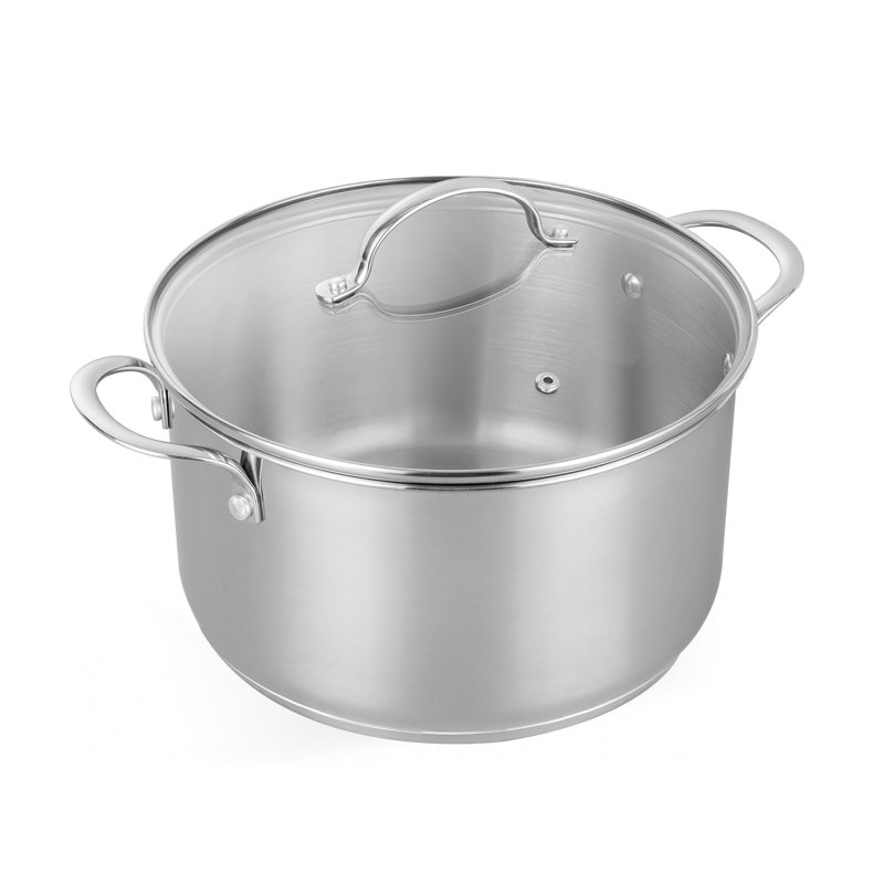 Chef Power 6QT Stainless Steel Stock Pot