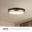 Plafonnier encastré 1 lumière Orland-66310617-66310618