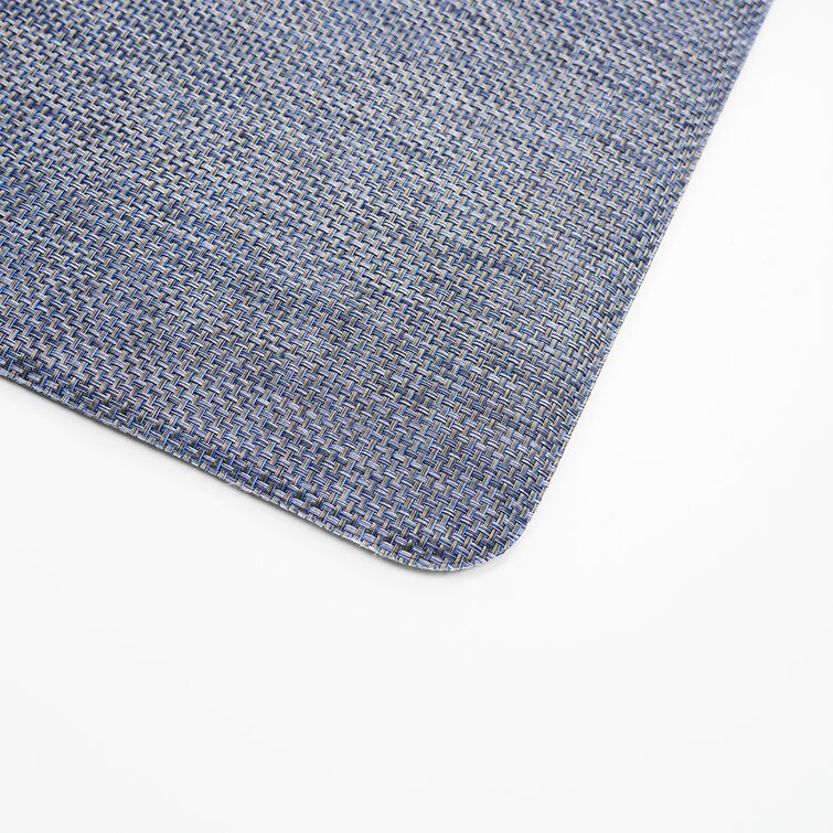 Nautica Basketweave Anti-Fatigue Kitchen Mat - Dark Grey - 17.5 x 60 in