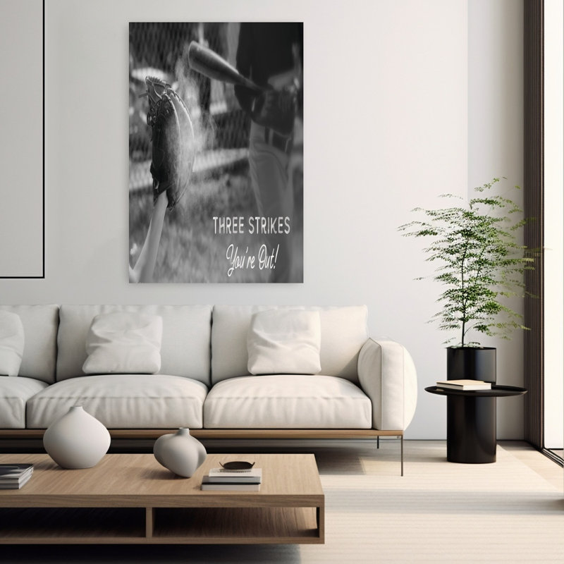 Three Strikes Contemporary Art, 40" H x 60" W