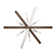 Krantz 6 - Light Dimmable Lantern Square / Rectangle Chandelier