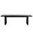 4-Piece Rustic Solid Wood Dining Table With Chair And Bench Set-120678188-120678189-120678187