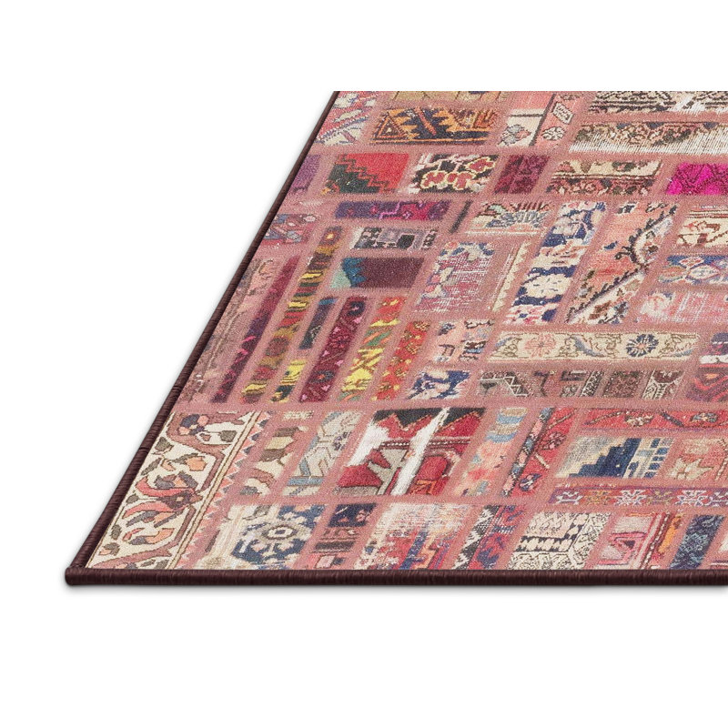 Abstract Indoor Rug, Rectangle 7' x 9'