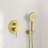 Circular Wall Mounted with Rough-In Valve-74877369