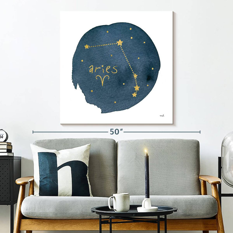 Adella Horoscope Aries, 33" H x 33" W