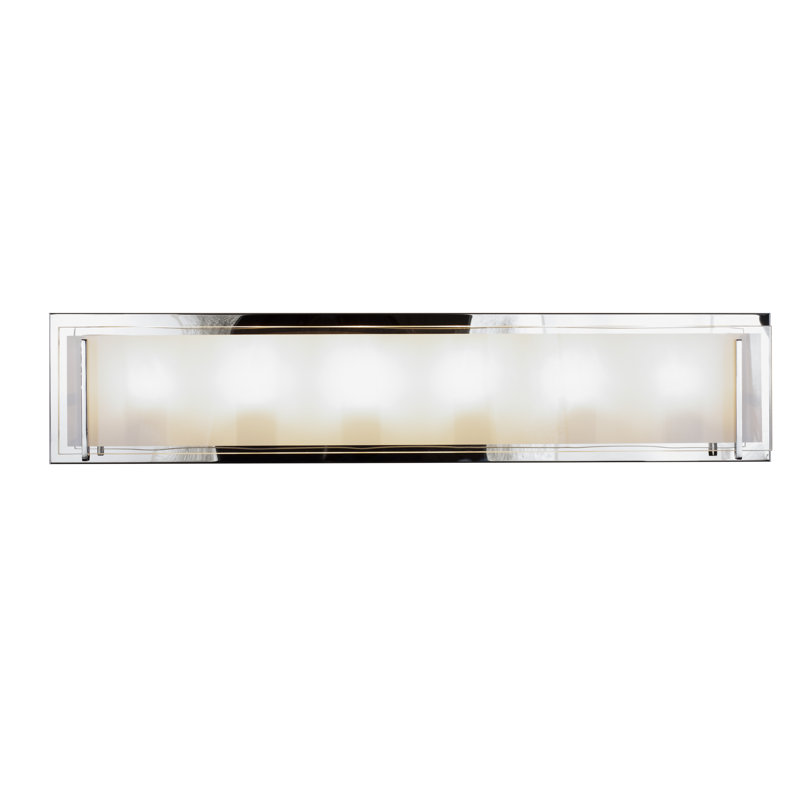 Barre d’éclairage de salle de bain 6 lumières Phil