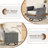 Outdoor Furniture 9 Pieces Set With Stove-99241372