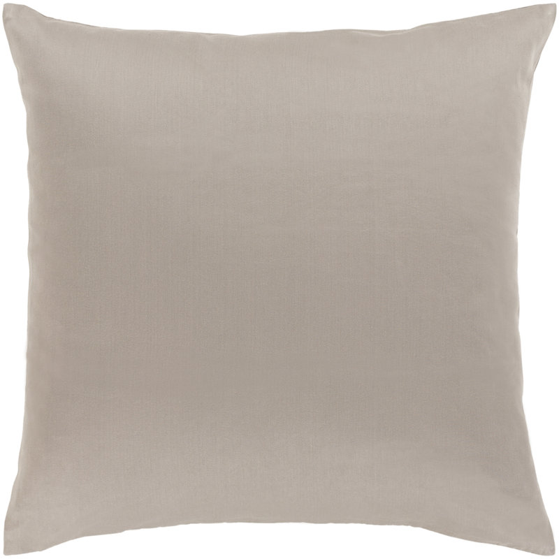Griffin Throw Pillow, 20" H x 20" W x 5" D, Light Gray