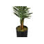 Plante artificielle, 47 po de haut, palmier, intérieur, faux, faux, plancher, verdure, pot, véritable touche, décoratif, feuilles vertes, pot-1456373959