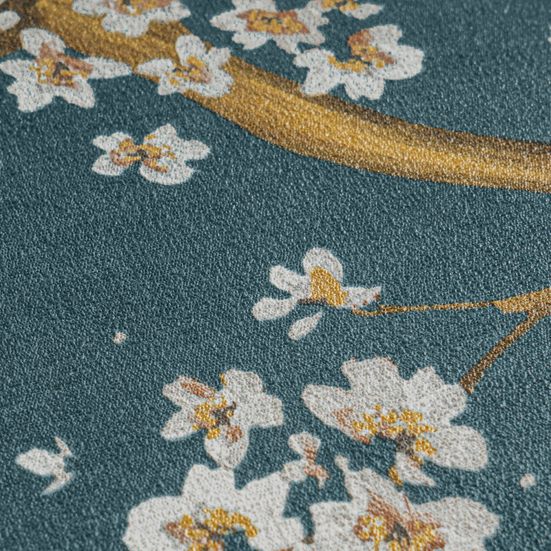 Galerie Horizon Cherry Blossom Wallpaper, Blue