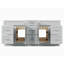 Base de meuble-lavabo double 75 po seulement-111753624
