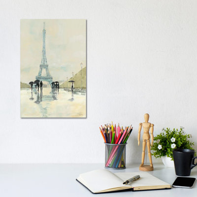 «April in Paris» - Giclée sur toile tendue avec châssis
