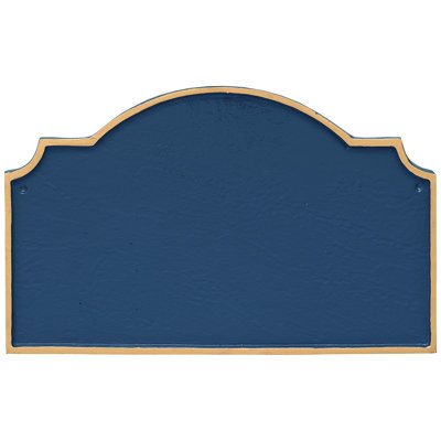 Plaque d’adresse murale sur 2 lignes Vanderbilt