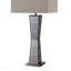 Lampe de table carrée avec miroir 29,5 pouces Alistair