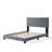 Linen Upholstered Platform Bed-1417458919-1417458918