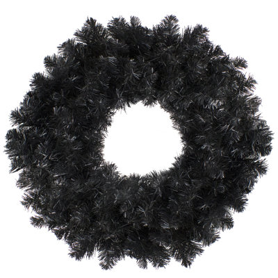 Couronne de Noël artificielle non éclairée