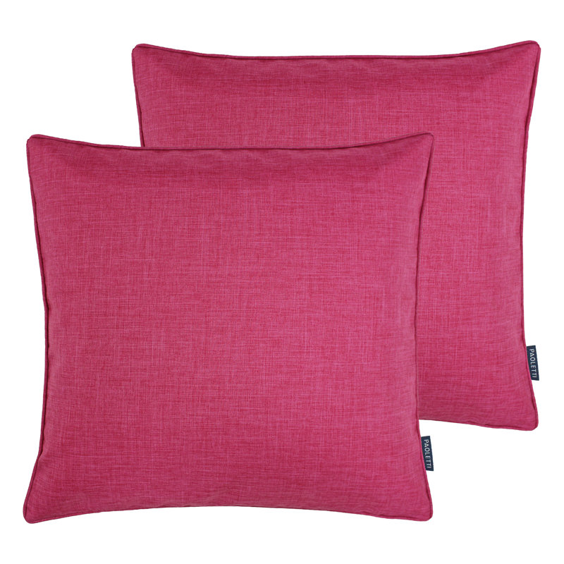 Square Cushion, Feathers, Denim