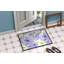 Tapis de porte extérieur anti-dérapant fleur Yelverton-38445313