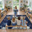 Tapis carte du monde pour enfants, tapis antidérapant lavable à la machine-124744989-124744962