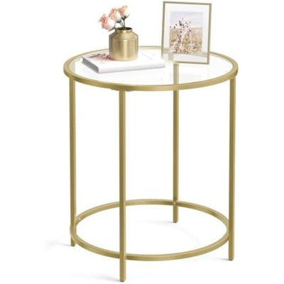 Table de bout en verre Mastin