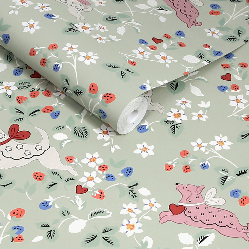 Papier peint floral Cath Kidston