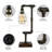 Elioenai Solid Wood Desk Lamp