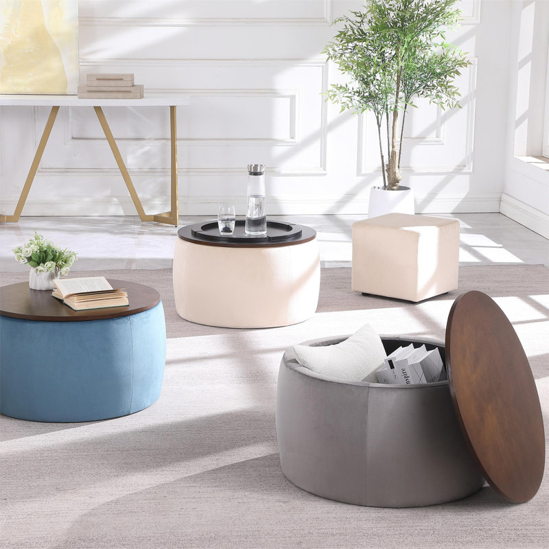 Table basse Marquetia, Gris