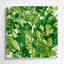 "Watercolor Botanical 67", art mural en métal vert-1172577714