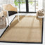 Tapis naturel / noir Auckland-59181813