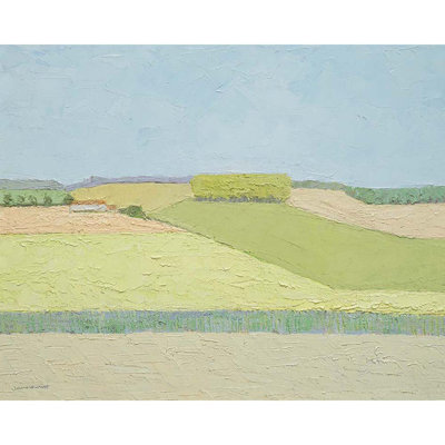 Suffolk Farmhouse by Jane Hewlett - Print
