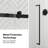 Ove Decors Selby 72 In. W X 74 In. H Frameless Sliding Clear Straight Alcove Shower Door-109271744