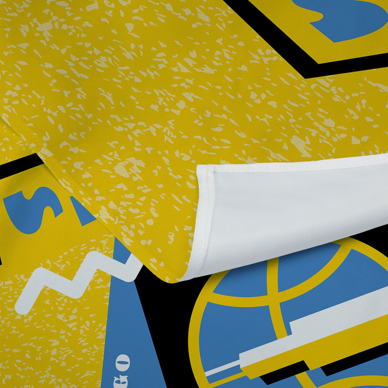 «WNBA Chicago Sky Funky», tapisserie murale suspendue, décor de fan de basketball, 34 po x 40 po