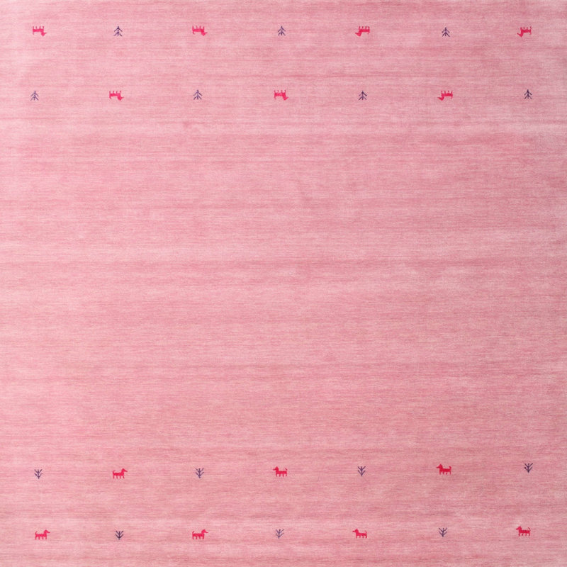 Tapis contemporain 100% lavable à la machine 1087, Carré 3 pi