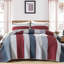 Ensemble de courtepointe à rayures 3 pièces Boho-122938655-122938673