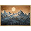 Impression sur toile de décor de chambre à coucher encadrée Western Brown-108345237-108345239