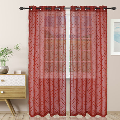 Aljoscha Sheer Curtain Pair