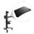 Yescom Sliding Desktop Keyboard Tray for PC Mobile Cart Trolley Cart Office-110082914
