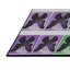 Tapis violet/rouge/vert à motif-2027544348