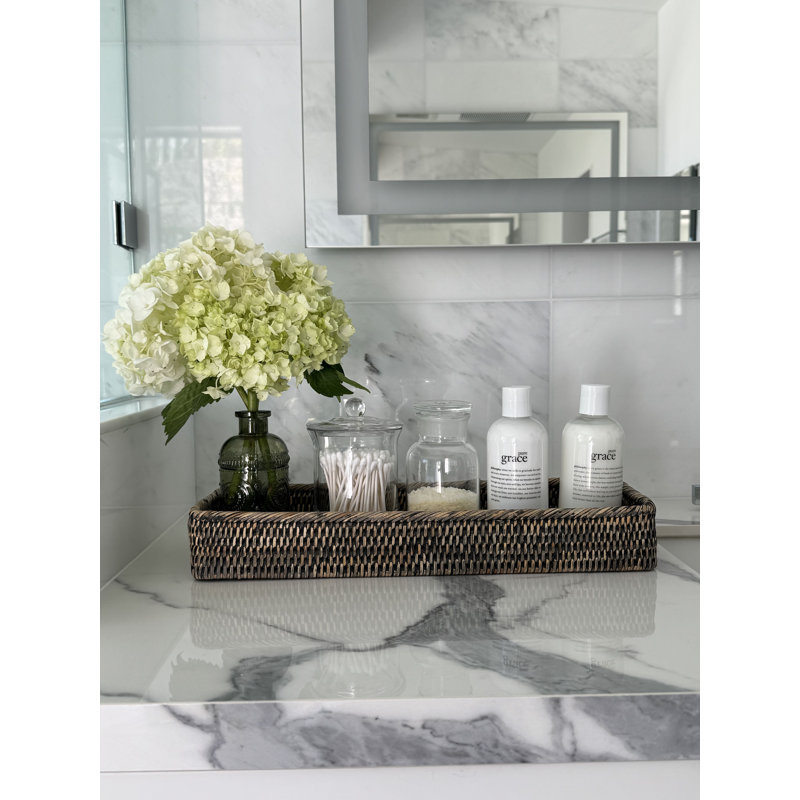 Plateau de coiffeuse Everard, gris
