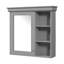Armoire de rangement murale de 30 pouces avec porte miroir-1997513653