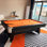 Table de billard d'intérieur trois-en-un multifonctionnelle commerciale
