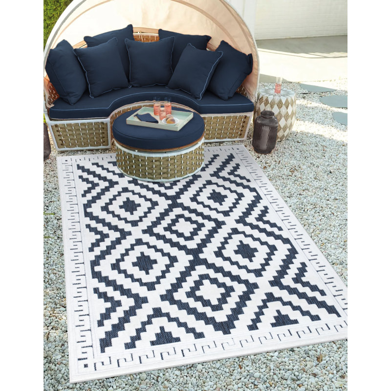 Ibarra Geometric Area Rug, 80cm x 150cm