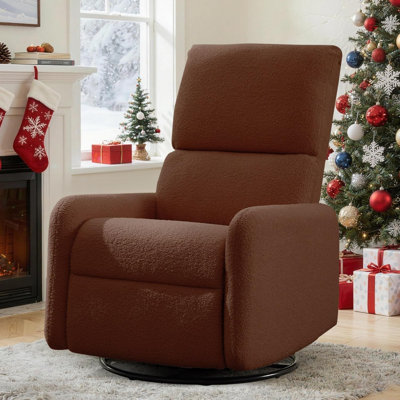 Fauteuil inclinable brun