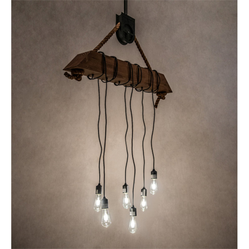 Wood Beam 6 - Light Pendant