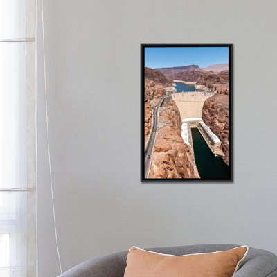 Hoover Dam, Black Canyon, Colorado River, Nevada, USA par Panoramic Images - Reproduction giclée sur toile tendue avec châssis