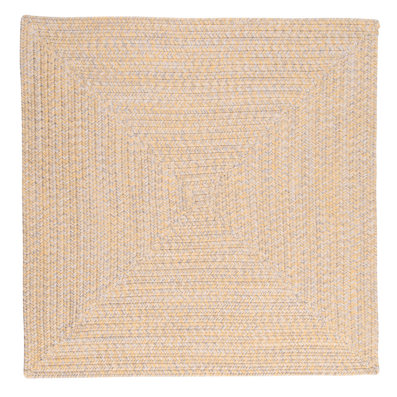 Tapis réversible intérieur / extérieur Ashiah - Sunsoaki, Carré 12 pi